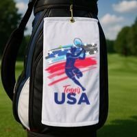 USA Tennis Support The Team Shirts USA Tennis Lover Golf Towel thumb 2