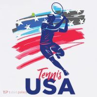 USA Tennis Support The Team Shirts USA Tennis Lover Kids Sweatshirt thumb 2