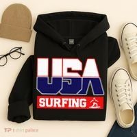 Usa Team Surfing American Sports Hoodie thumb 4