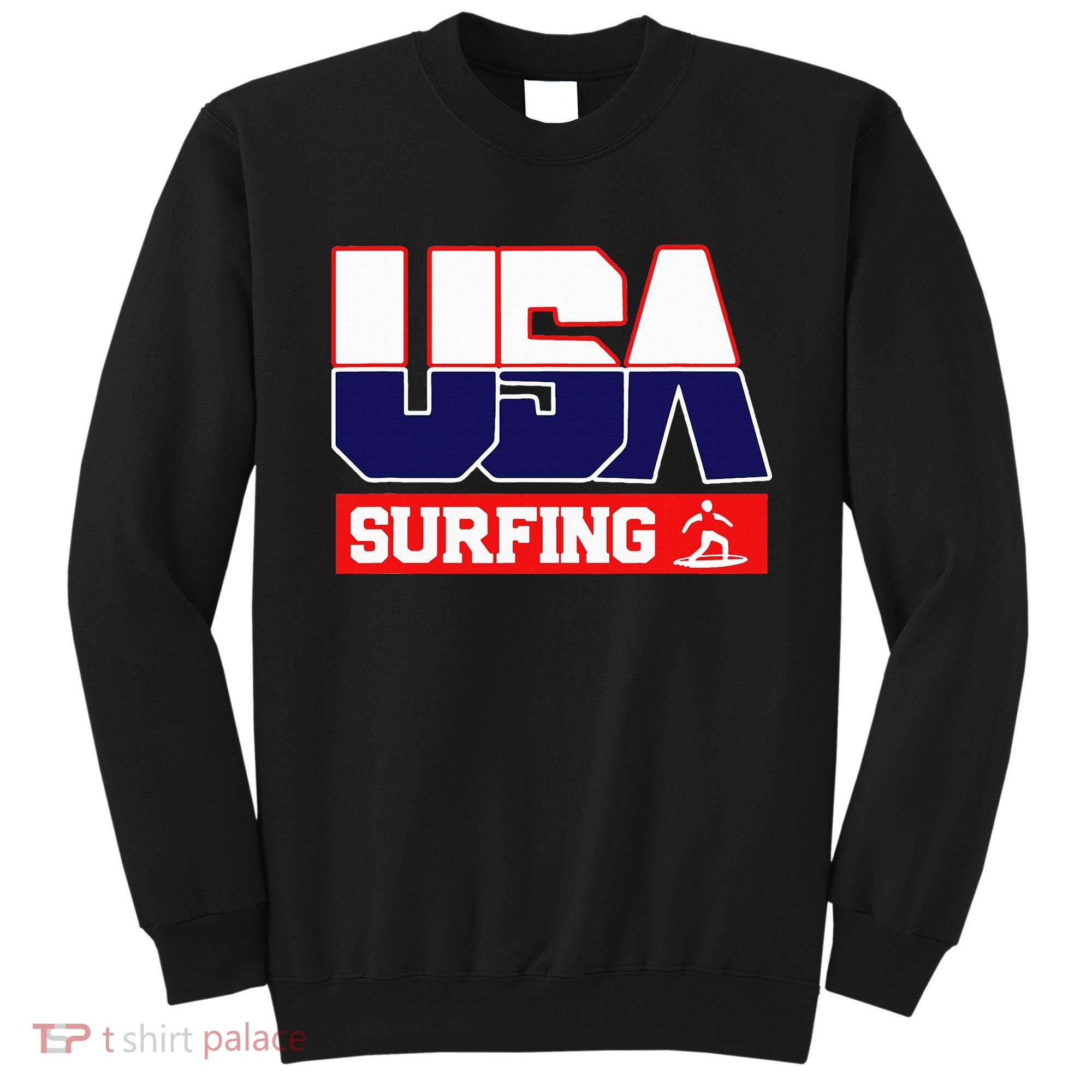 Usa Team Surfing American Sports Sweatshirt