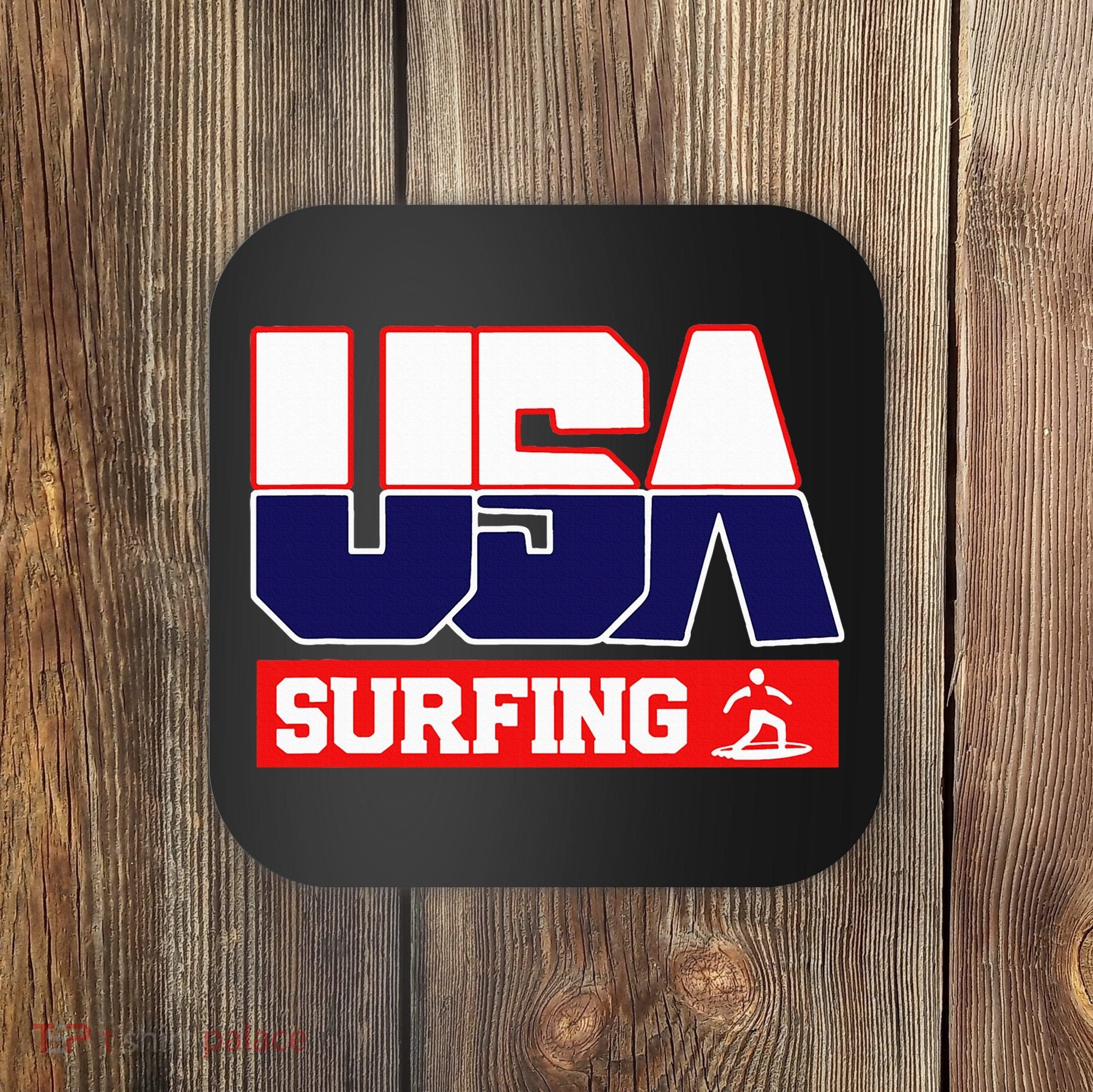 Usa Team Surfing American Sports Coaster