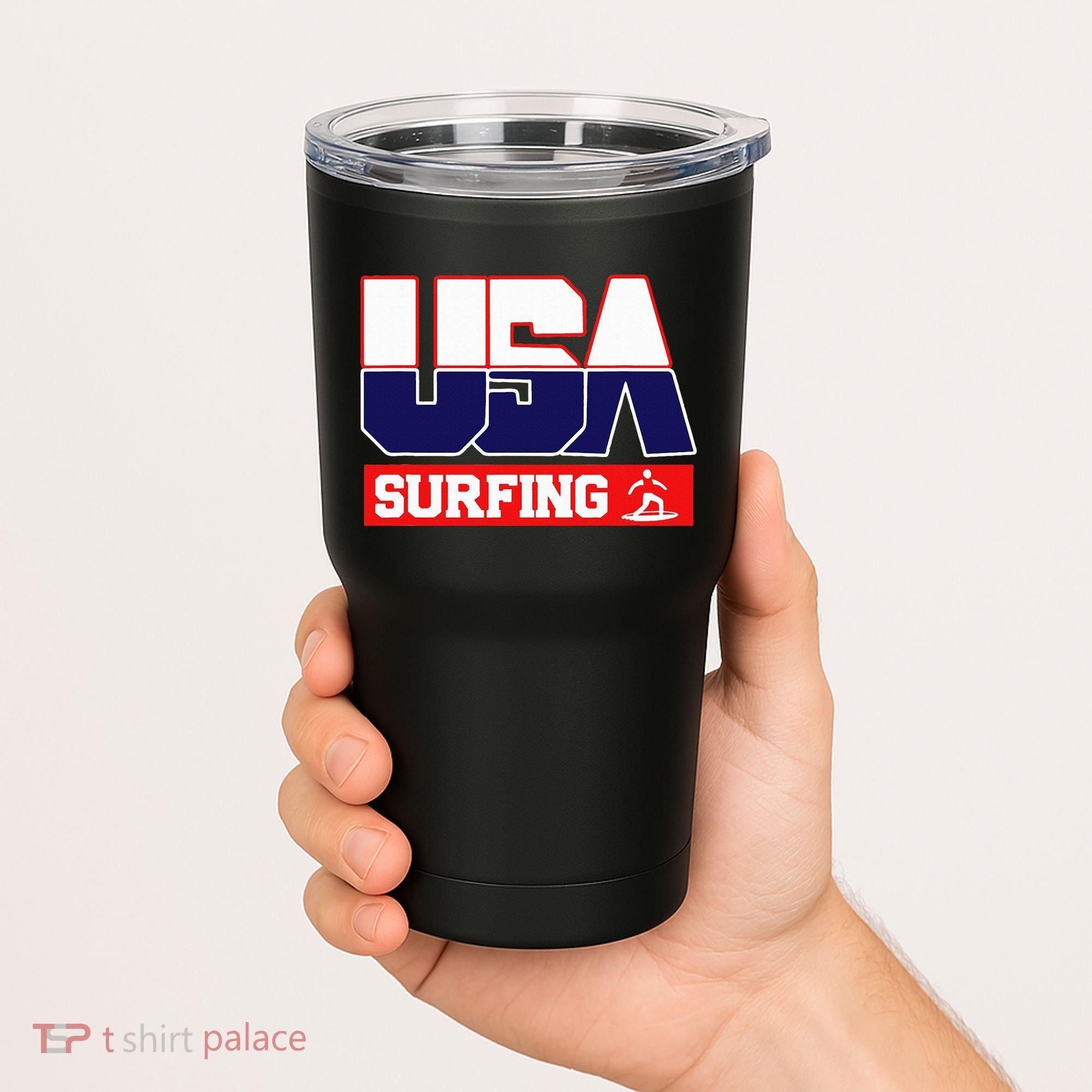 Usa Team Surfing American Sports Tumbler
