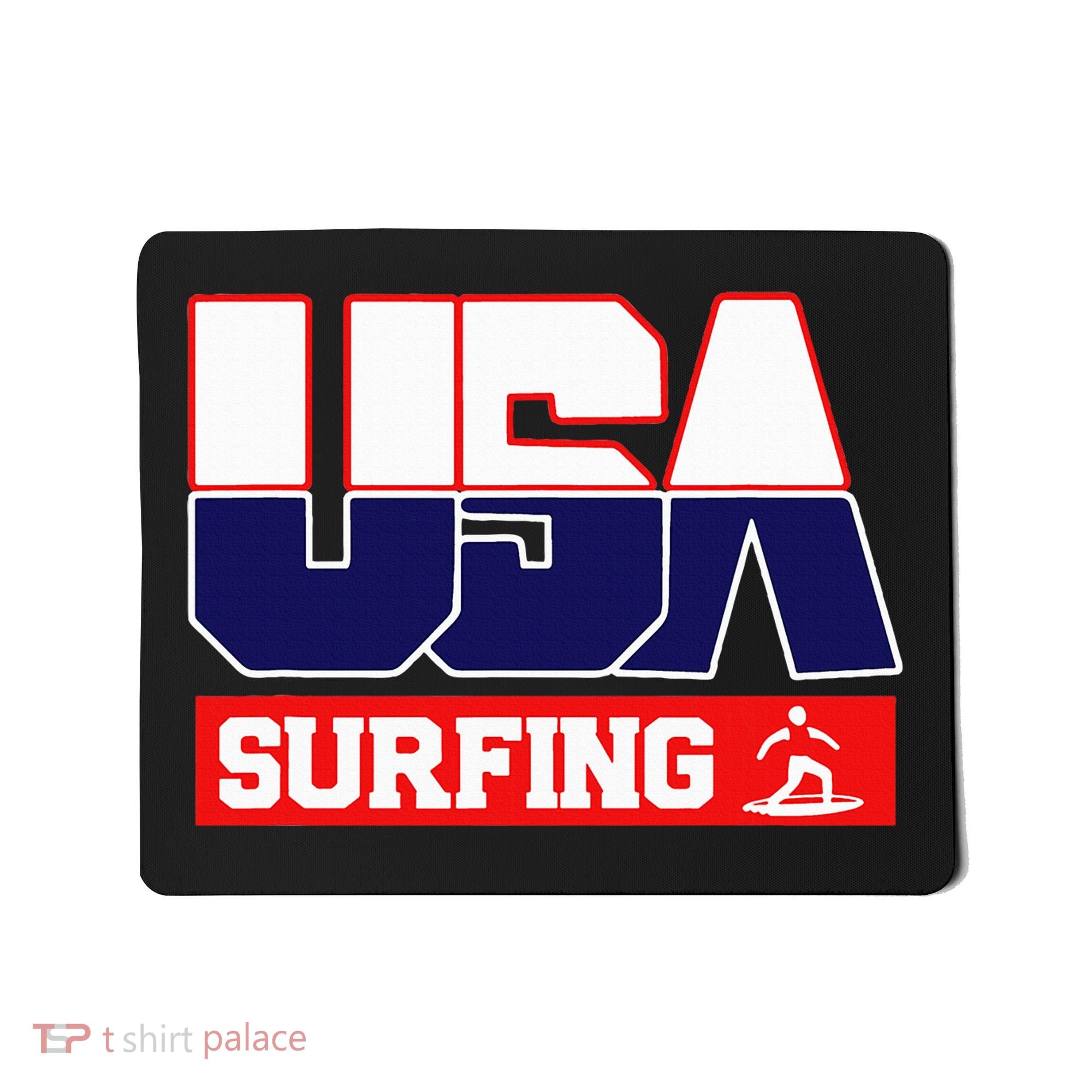Usa Team Surfing American Sports Mousepad