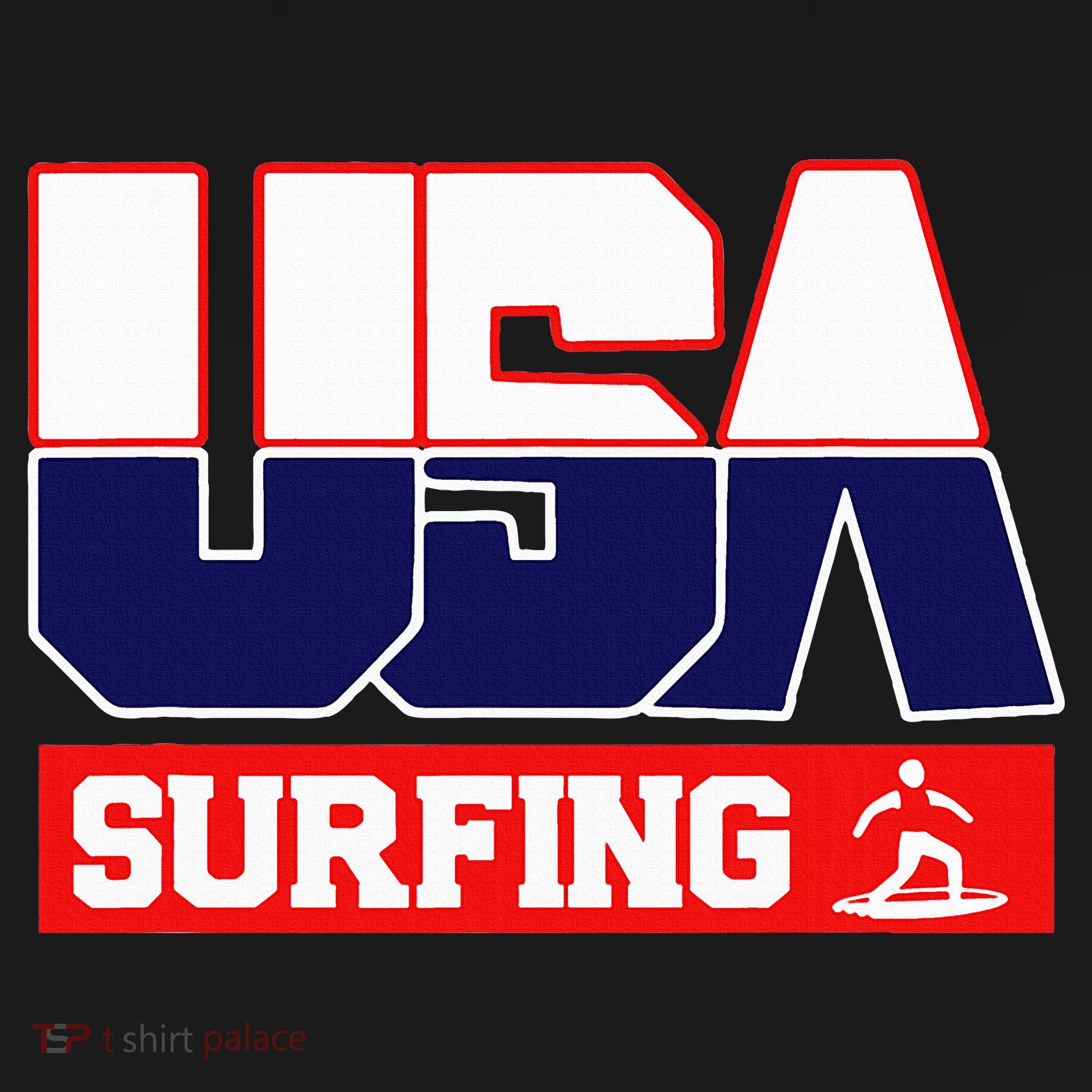 Usa Team Surfing American Sports Women's Tank Top