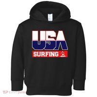 Usa Team Surfing American Sports Toddler Hoodie thumb 0