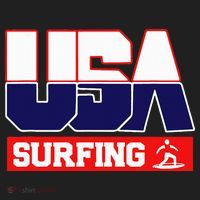 Usa Team Surfing American Sports Golf Towel thumb 3