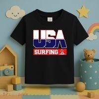 Usa Team Surfing American Sports Toddler T-Shirt thumb 3