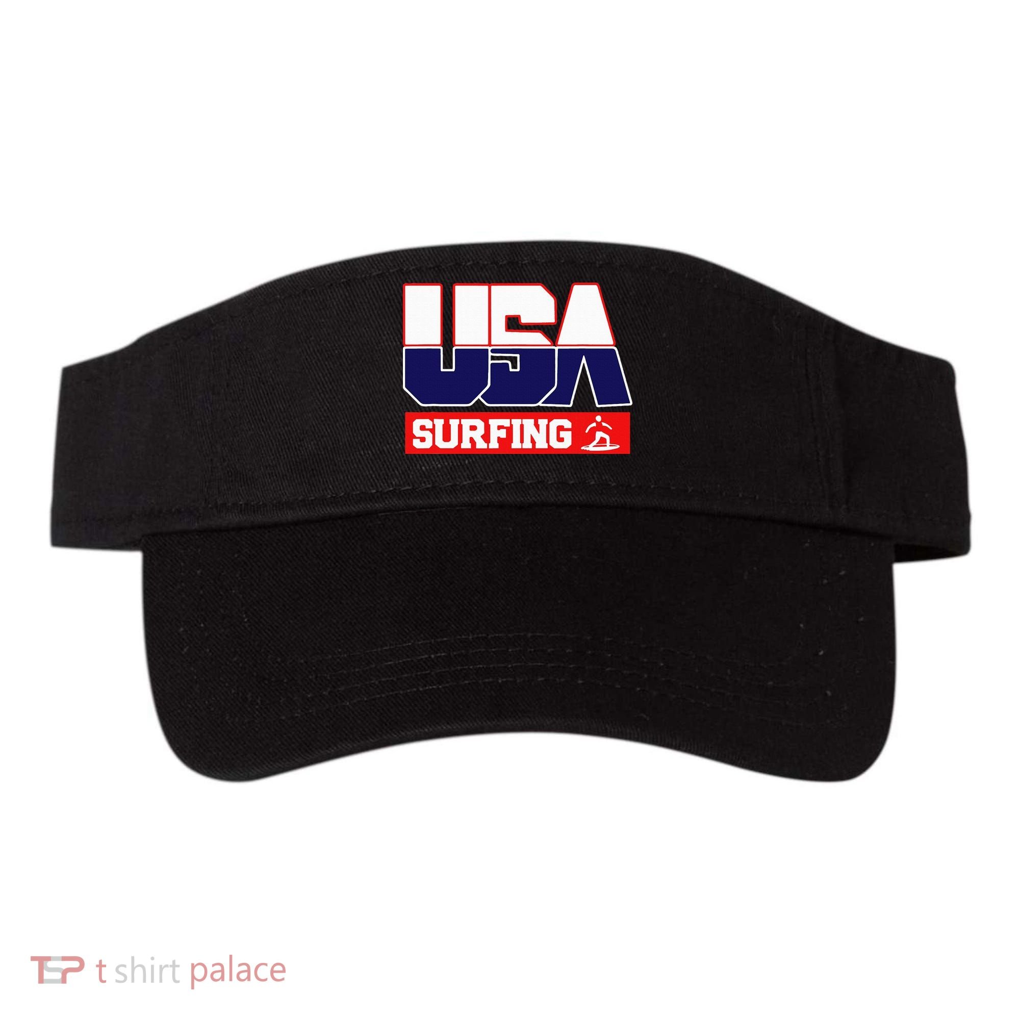 Usa Team Surfing American Sports Visor