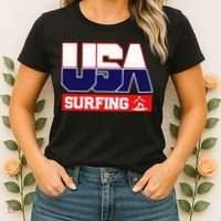 Usa Team Surfing American Sports Women's T-Shirt thumb 2