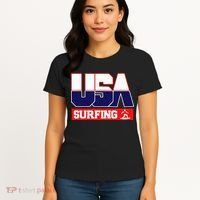 Usa Team Surfing American Sports Women's T-Shirt thumb 4