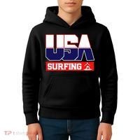 Usa Team Surfing American Sports Kids Hoodie thumb 4