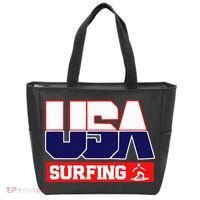 Usa Team Surfing American Sports Tote Bag thumb 0