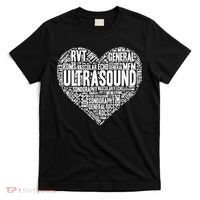 Ultrasound Tech Sonographer Radiology Sonography Heart 2 T-Shirt thumb 0