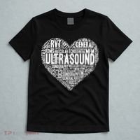 Ultrasound Tech Sonographer Radiology Sonography Heart 2 T-Shirt thumb 5