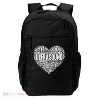 Ultrasound Tech Sonographer Radiology Sonography Heart 2 Backpack thumb 0