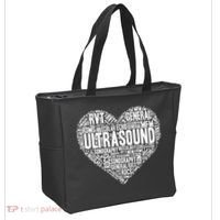 Ultrasound Tech Sonographer Radiology Sonography Heart 2 Tote Bag thumb 2