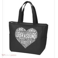 Ultrasound Tech Sonographer Radiology Sonography Heart 2 Tote Bag thumb 3
