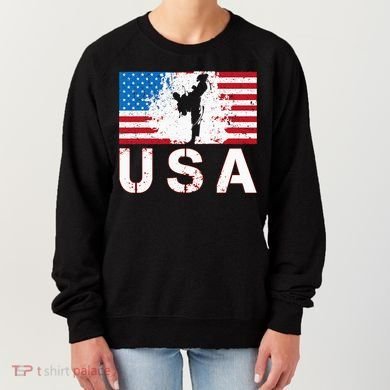Usa Taekwondo Team American Flag Us Martial Women's Sweatshirt