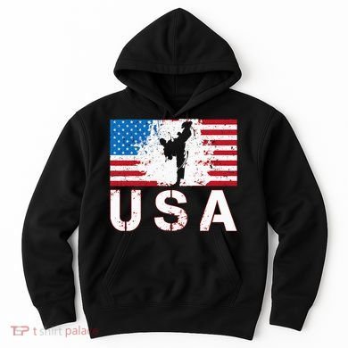 Usa Taekwondo Team American Flag Us Martial Hoodie