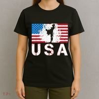 Usa Taekwondo Team American Flag Us Martial T-Shirt thumb 4