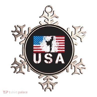 Usa Taekwondo Team American Flag Us Martial Ornament
