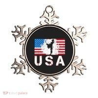 Usa Taekwondo Team American Flag Us Martial Ornament thumb 0