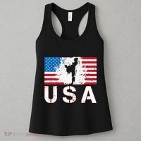Usa Taekwondo Team American Flag Us Martial Women's Tank Top thumb 3