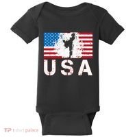 Usa Taekwondo Team American Flag Us Martial Baby Bodysuit thumb 0
