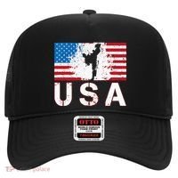 Usa Taekwondo Team American Flag Us Martial Hat thumb 0