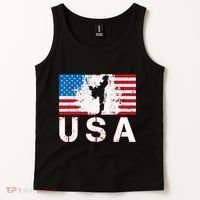 Usa Taekwondo Team American Flag Us Martial Tank Top thumb 2