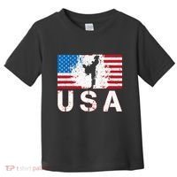 Usa Taekwondo Team American Flag Us Martial Toddler T-Shirt thumb 0