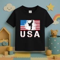 Usa Taekwondo Team American Flag Us Martial Toddler T-Shirt thumb 3