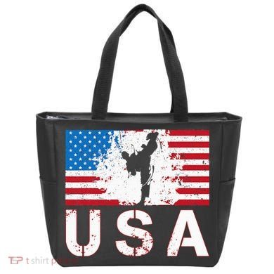 Usa Taekwondo Team American Flag Us Martial Tote Bag