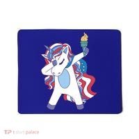 USA Unicorn Dabbing Mousepad thumb 0
