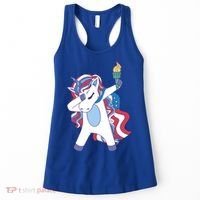 USA Unicorn Dabbing Women's Tank Top thumb 0