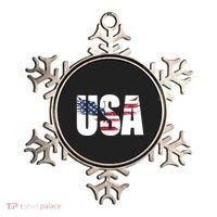 Usa Us Eagle Flag Patriotic Proud To Be An American Great Gift Ornament thumb 0