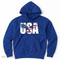 Usa Us Eagle Flag Patriotic Proud To Be An American Great Gift Hoodie thumb 0