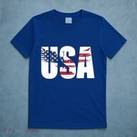 Usa Us Eagle Flag Patriotic Proud To Be An American Great Gift T-Shirt thumb 5