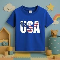Usa Us Eagle Flag Patriotic Proud To Be An American Great Gift Toddler T-Shirt thumb 3