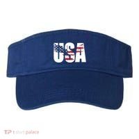 Usa Us Eagle Flag Patriotic Proud To Be An American Great Gift Visor thumb 0