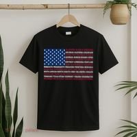 USA US Flag Patriotic Vintage T-Shirt thumb 2