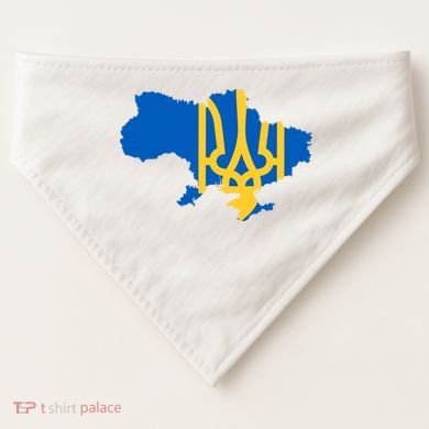 Ukraine Ukrainian Flag Ukrainians USA-Made Doggie Bandana