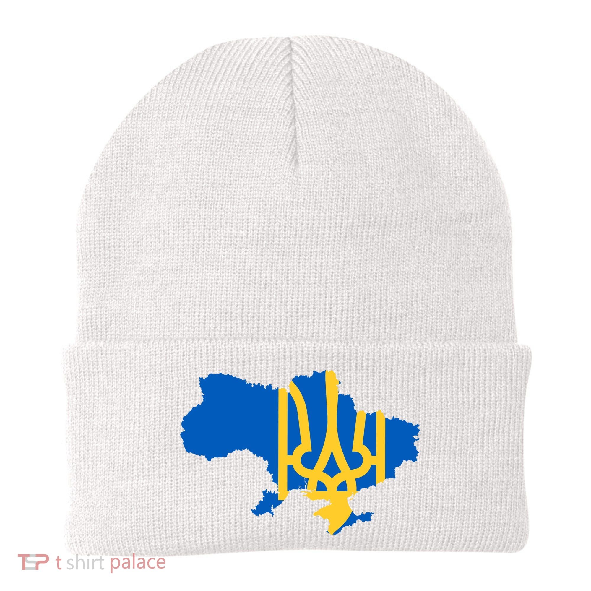 Ukraine Ukrainian Flag Ukrainians Beanie