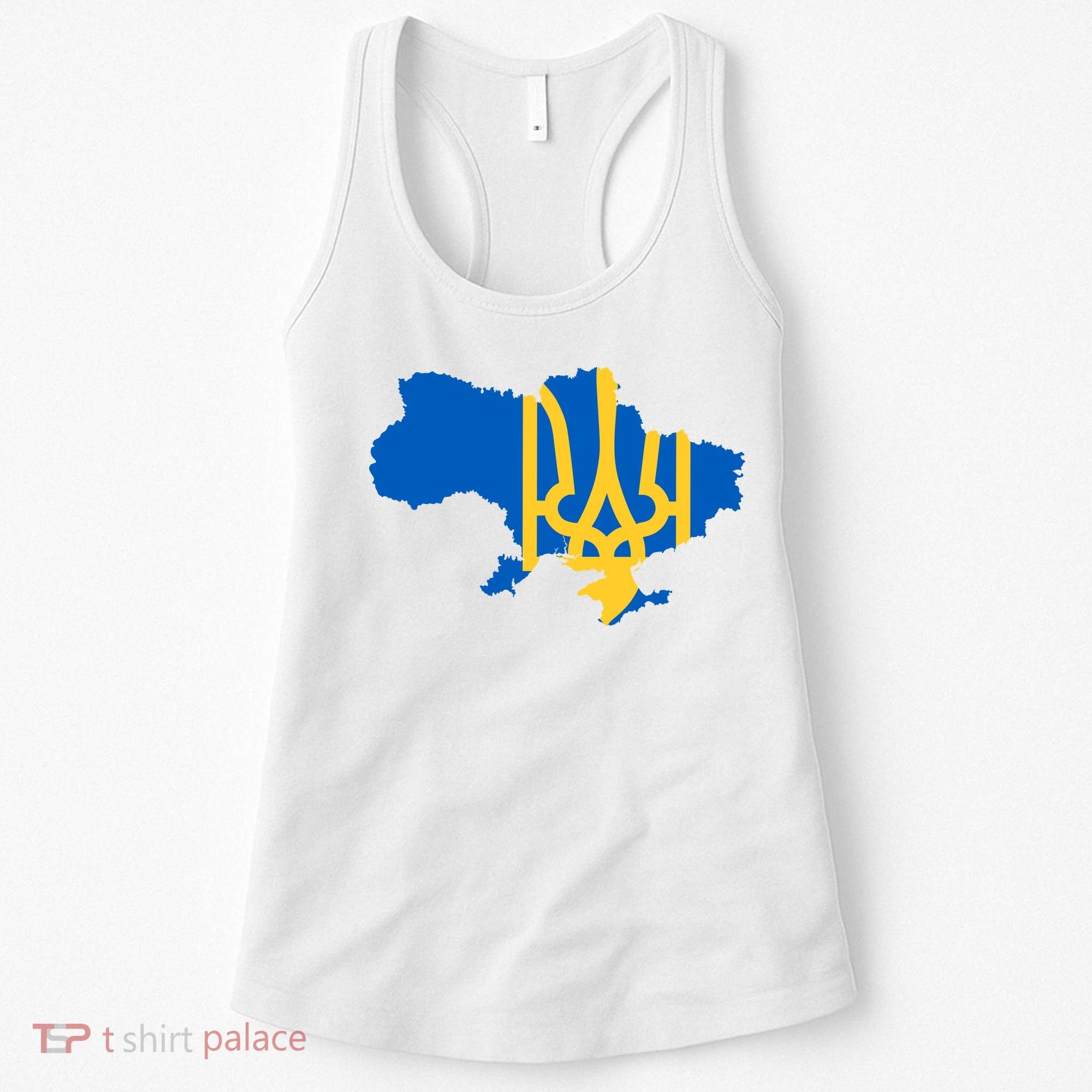 Ukraine Ukrainian Flag Ukrainians Women's Tank Top
