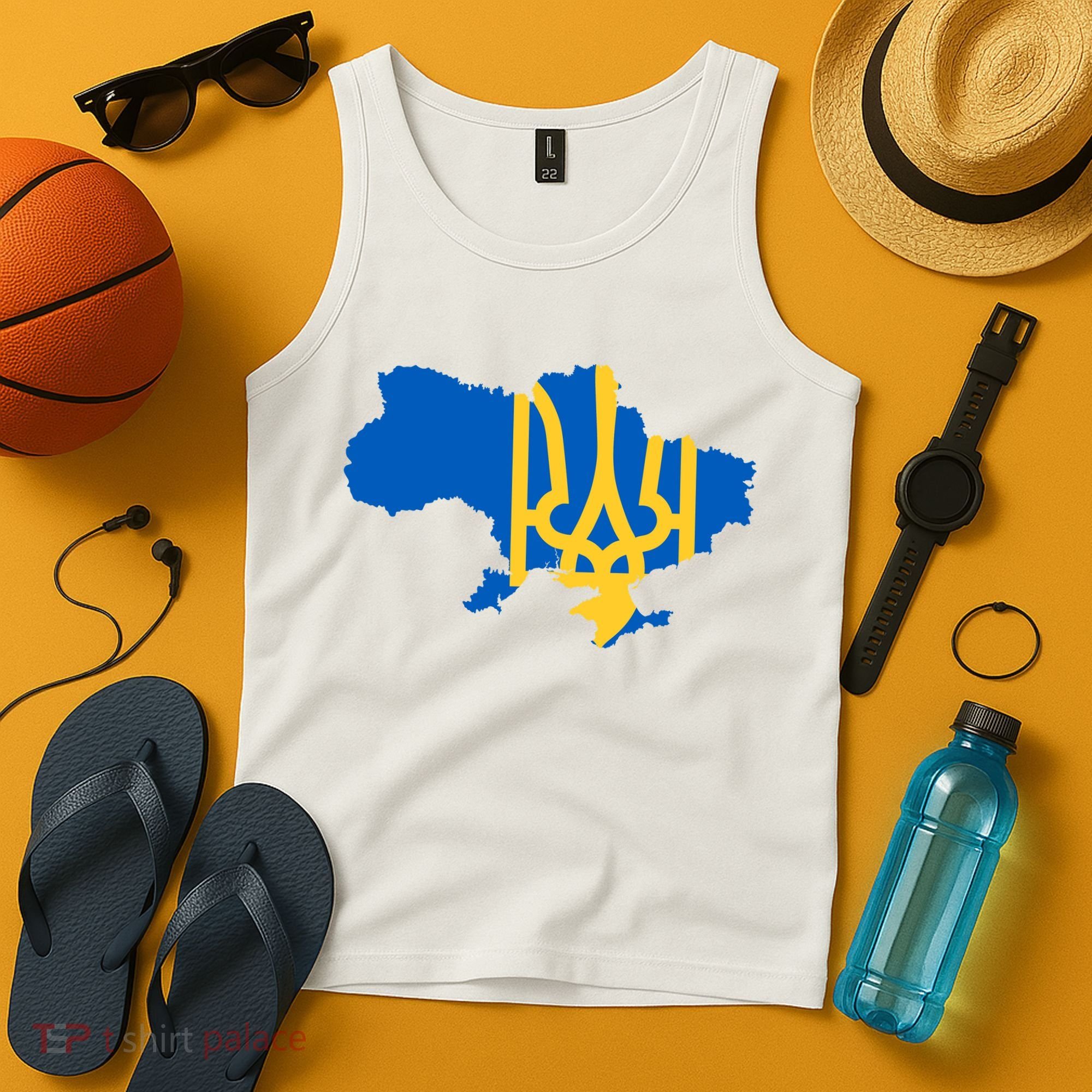 Ukraine Ukrainian Flag Ukrainians Tank Top
