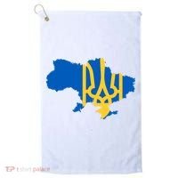Ukraine Ukrainian Flag Ukrainians Golf Towel thumb 0