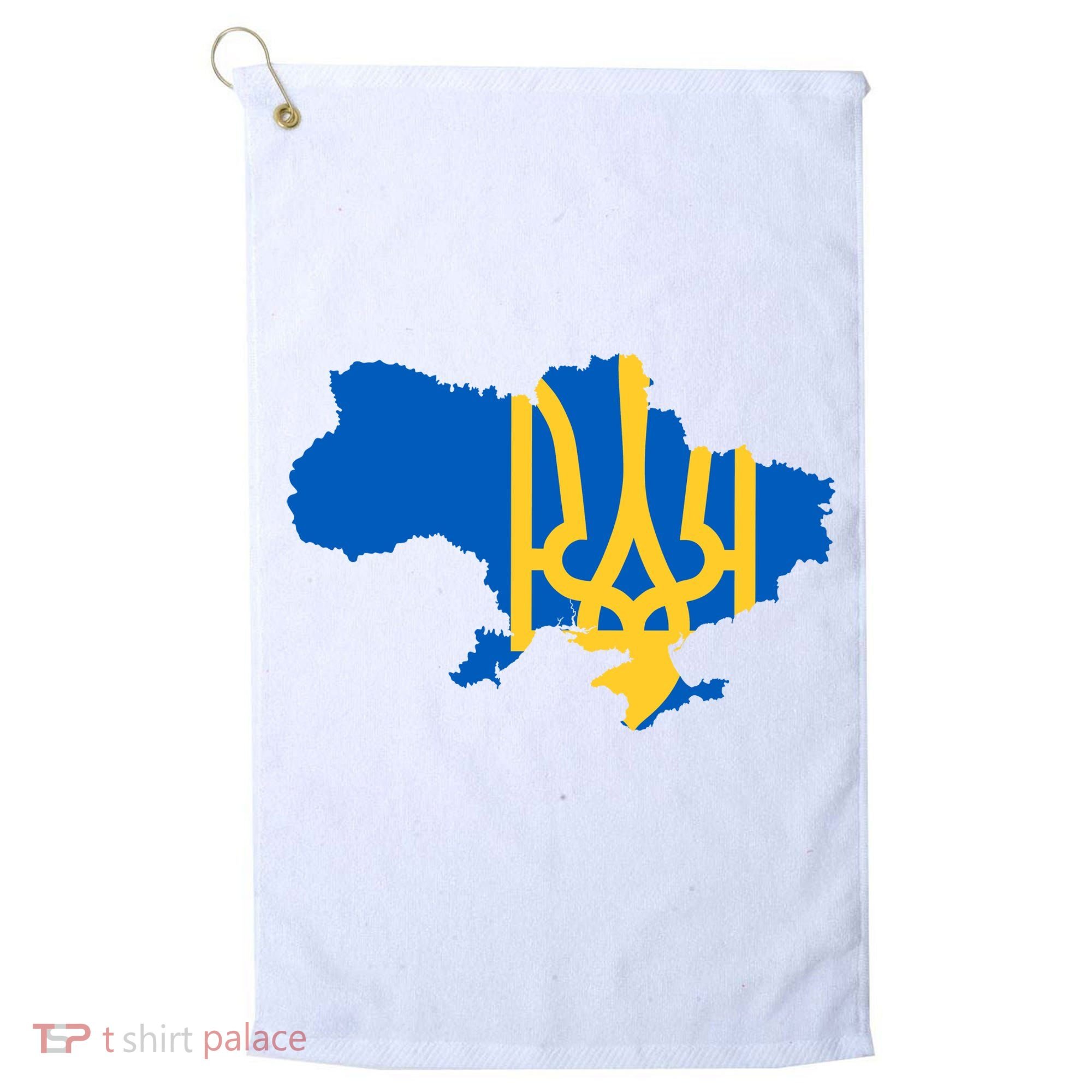 Ukraine Ukrainian Flag Ukrainians Golf Towel