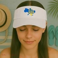 Ukraine Ukrainian Flag Ukrainians Visor thumb 2