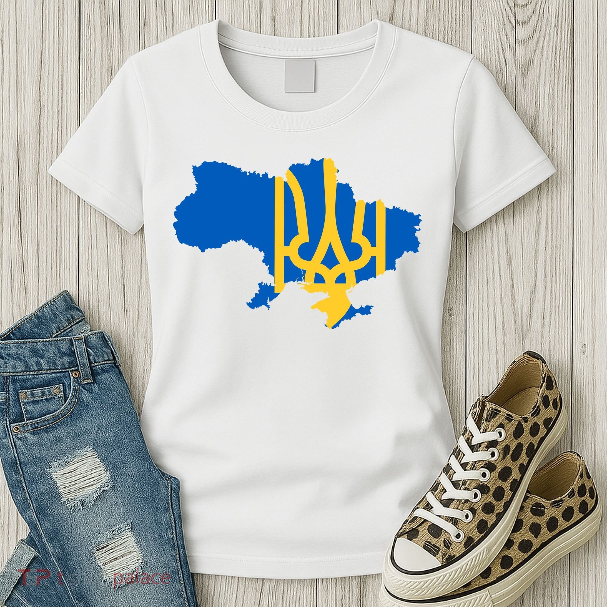 Ukraine Ukrainian Flag Ukrainians Women's T-Shirt