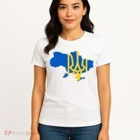 Ukraine Ukrainian Flag Ukrainians Women's T-Shirt thumb 4